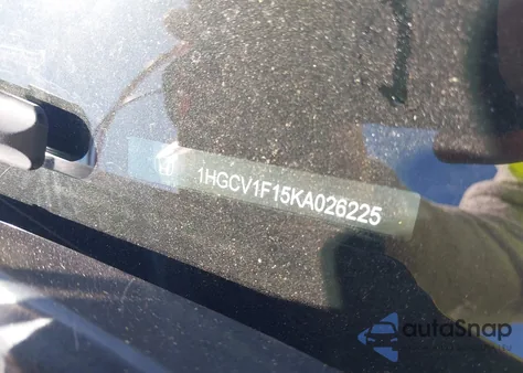 2019 Honda Accord Lx from USA, damaged, VIN 1HGCV1F15KA026225